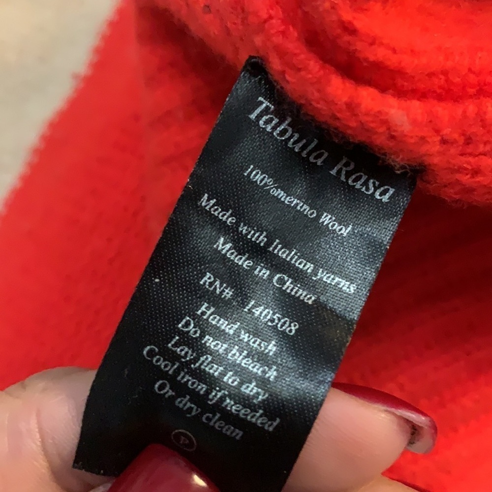 Tabula Rasa Long Open Cardigan Size Small - Picture 13 of 13